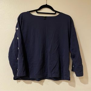 J.crew blue top